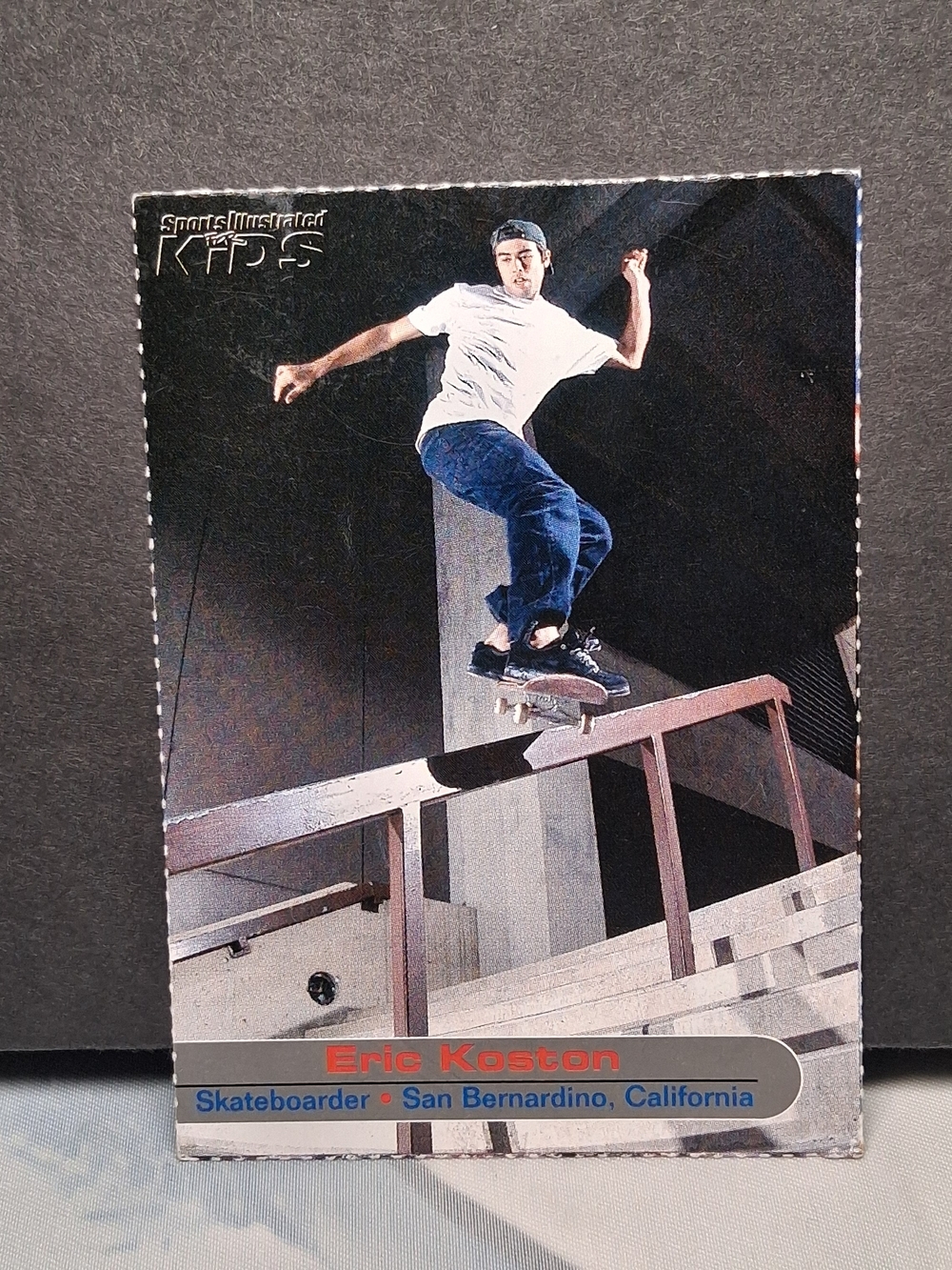 2003 Sports Illustrated SI For Kids ERIC KOSTON #247 Skateboarding Card
